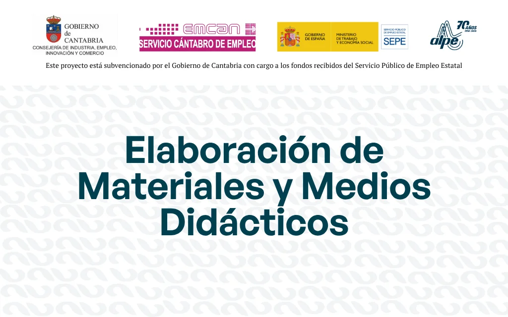 ELABORACIÓN DE MATERIALES Y MEDIOS DIDÁCTICOS