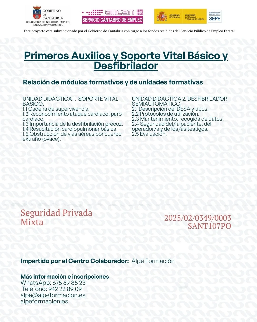 PRIMEROS AUXILIOS Y SOPORTE VITAL BÁSICO Y DESFIBRILADOR
