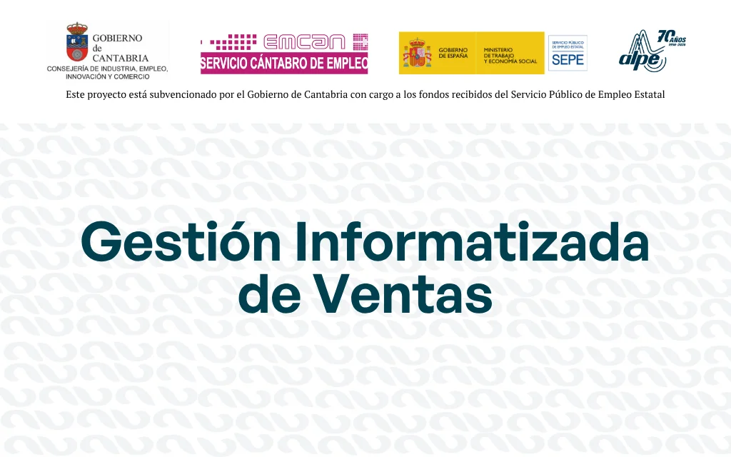 GESTIÓN INFORMATIZADA DE VENTAS