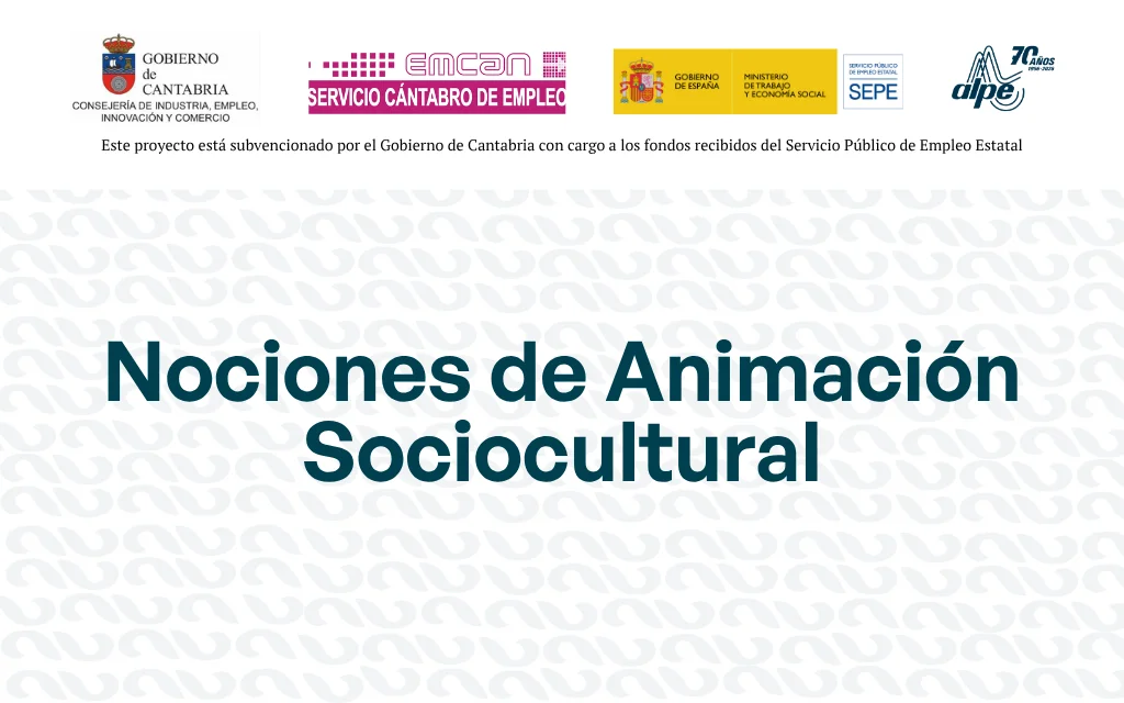 NOCIONES DE ANIMACIÓN SOCIOCULTURAL