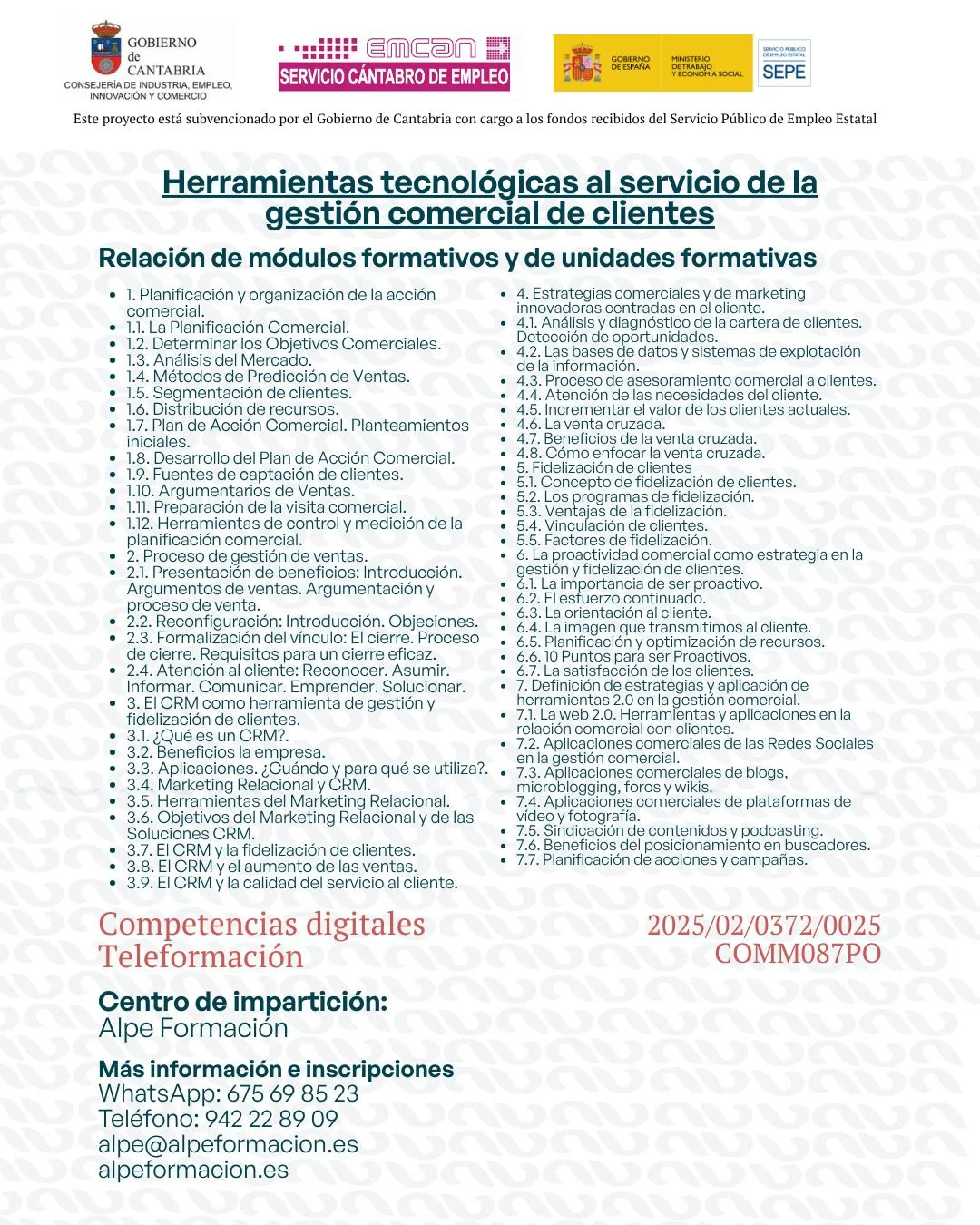 HERRAMIENTAS TECNOLÓGICAS AL SERVICIO DE LA GESTIÓN COMERCIAL DE CLIENTES