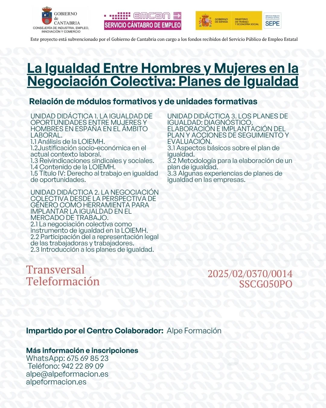 LA IGUALDAD ENTRE HOMBRES Y MUJERES EN LA NEGOCIACIÓN COLECTIVA : PLANES DE IGUALDAD
