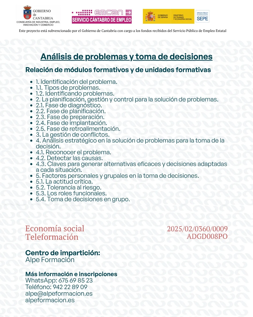 ANÁLISIS DE PROBLEMAS Y TOMA DE DECISIONES