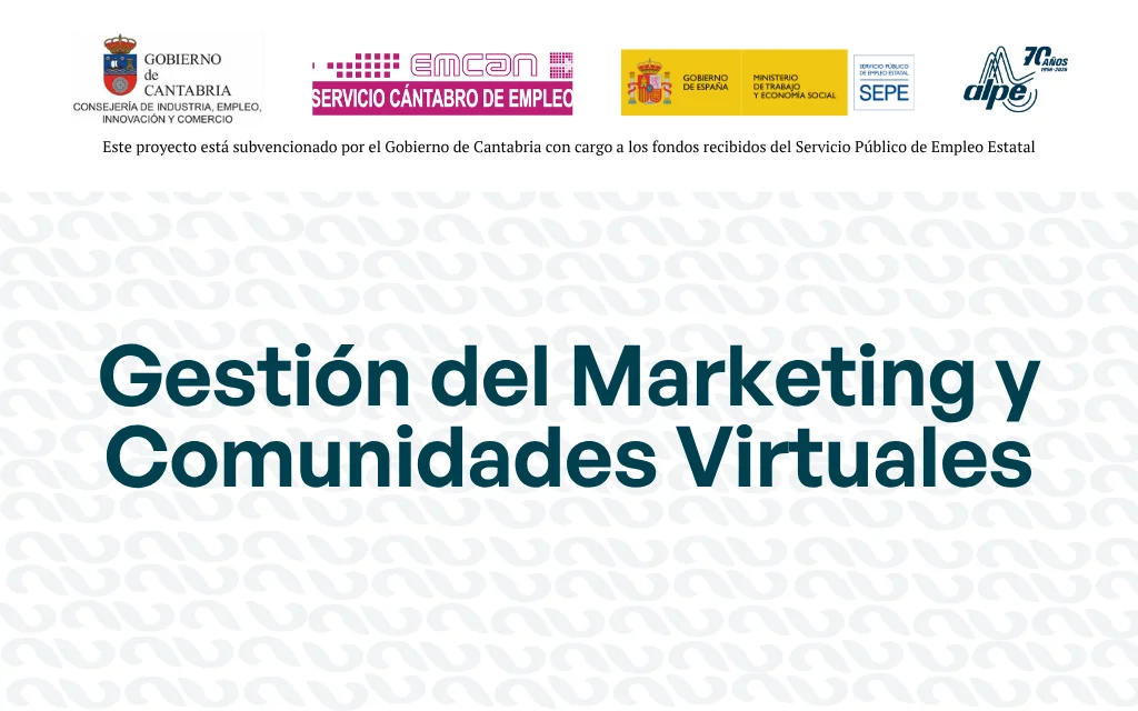 GESTIÓN DEL MARKETING Y COMUNIDADES VIRTUALES