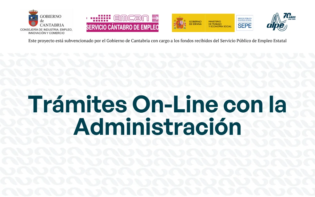 TRAMITES ON-LINE CON LA ADMINISTRACION