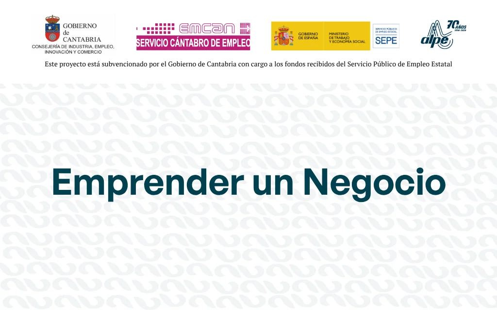 EMPRENDER UN NEGOCIO