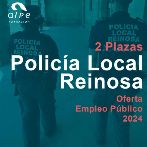 2 plazas Policía Local OEP Reinosa 2024