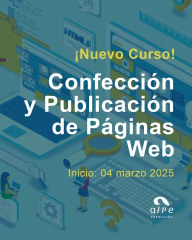 Confección y Publicación de Páginas Web (IFCD0110) – Curso 100% Online con Prácticas Laborales