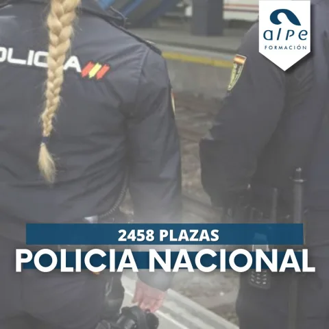 Oferta de empleo público de la Policía Nacional para el año 2023