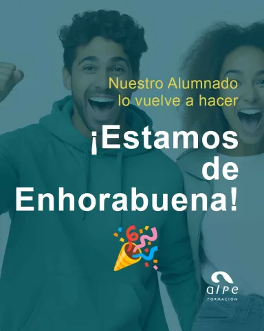 ¡Estamos de enhorabuena en Alpe Formación!