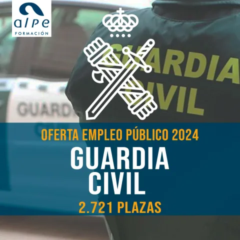 Oferta de Empleo Público Guardia Civil 2024