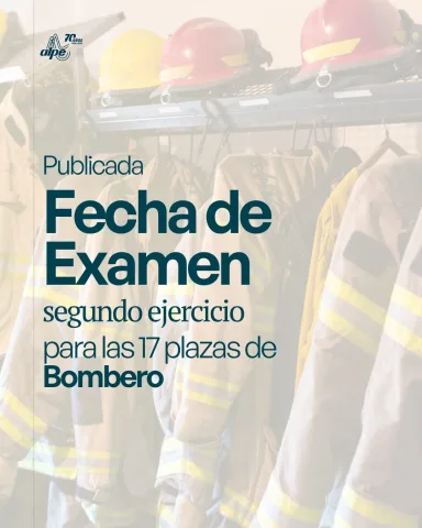 Convocado el segundo examen de las oposiciones de Bombero en Santander para 17 plazas