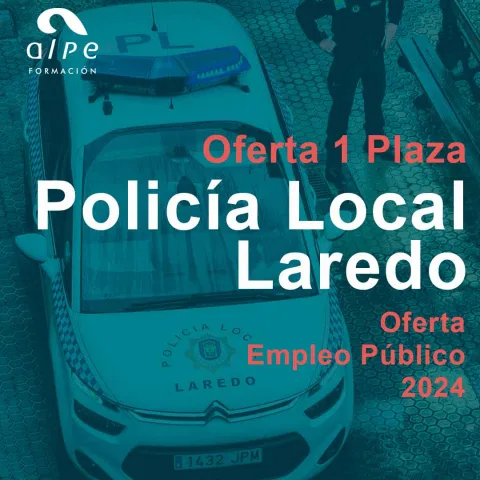 Oferta 1 plaza Policía Local Laredo