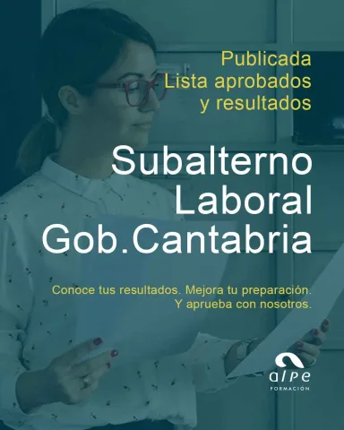Resultados Subalterno Cantabria 2025: consulta la lista de aprobados del ejercicio eliminatorio