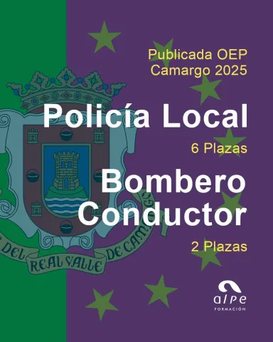 Camargo publica 8 nuevas plazas por oposición libre en su OEP 2025