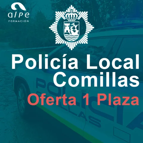 Oferta 1 Plaza Policía Local Ayuntamiento de Comillas