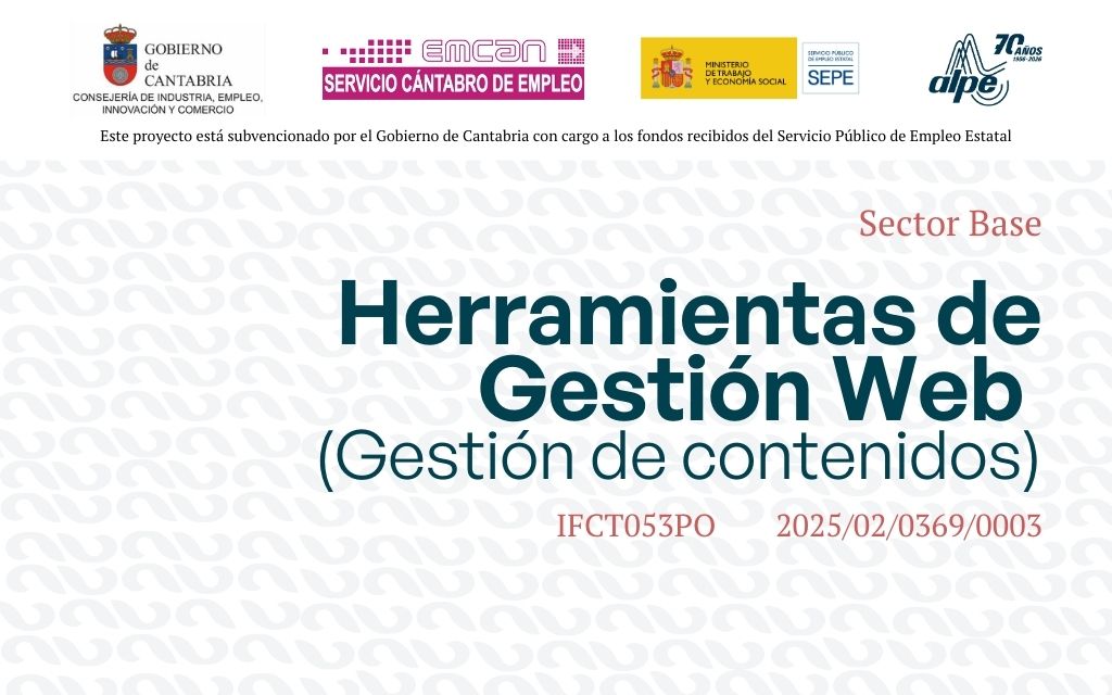 Herramientas de Gestión Web (Gestión de Contenidos)