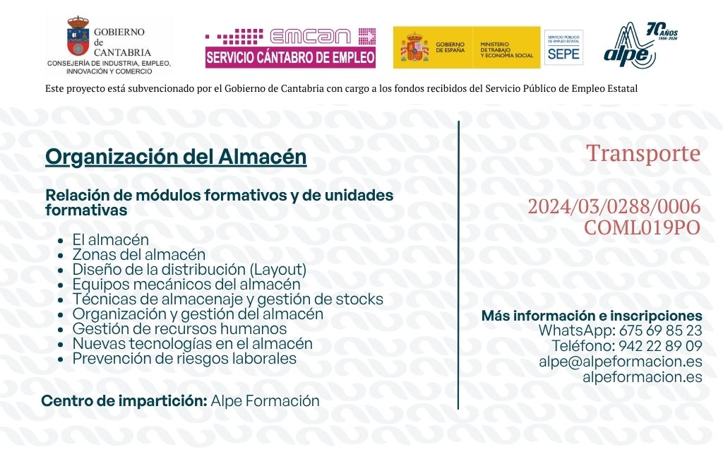 Organización del Almacén