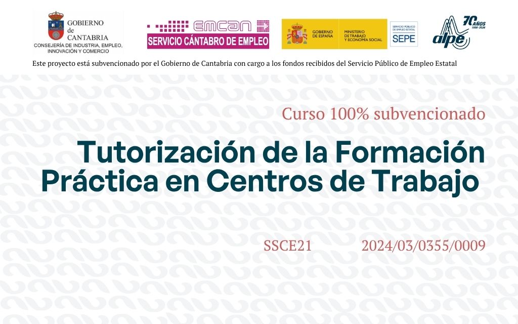 Tutorización de la Formación Práctica en Centros de Trabajo | 11ª edición
