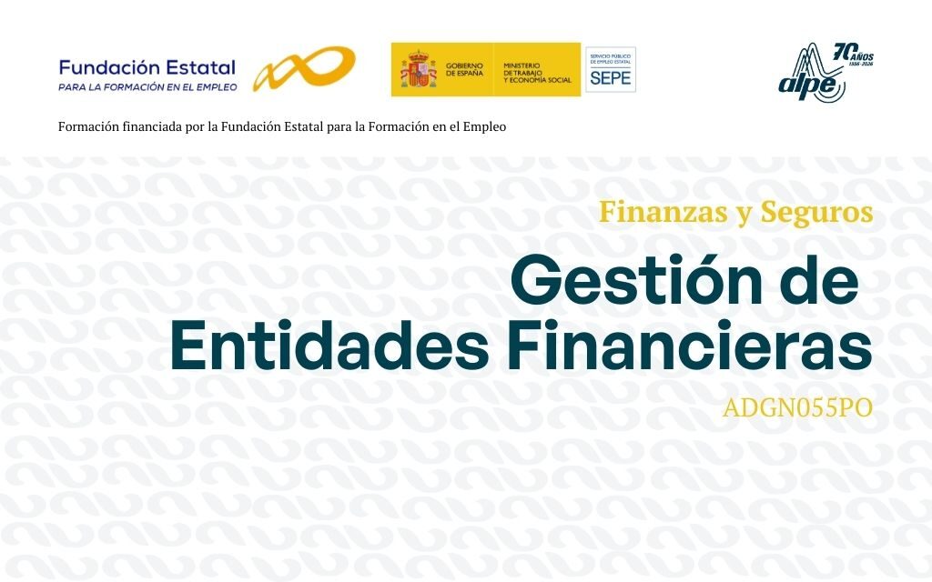 Gestión de entidades financieras