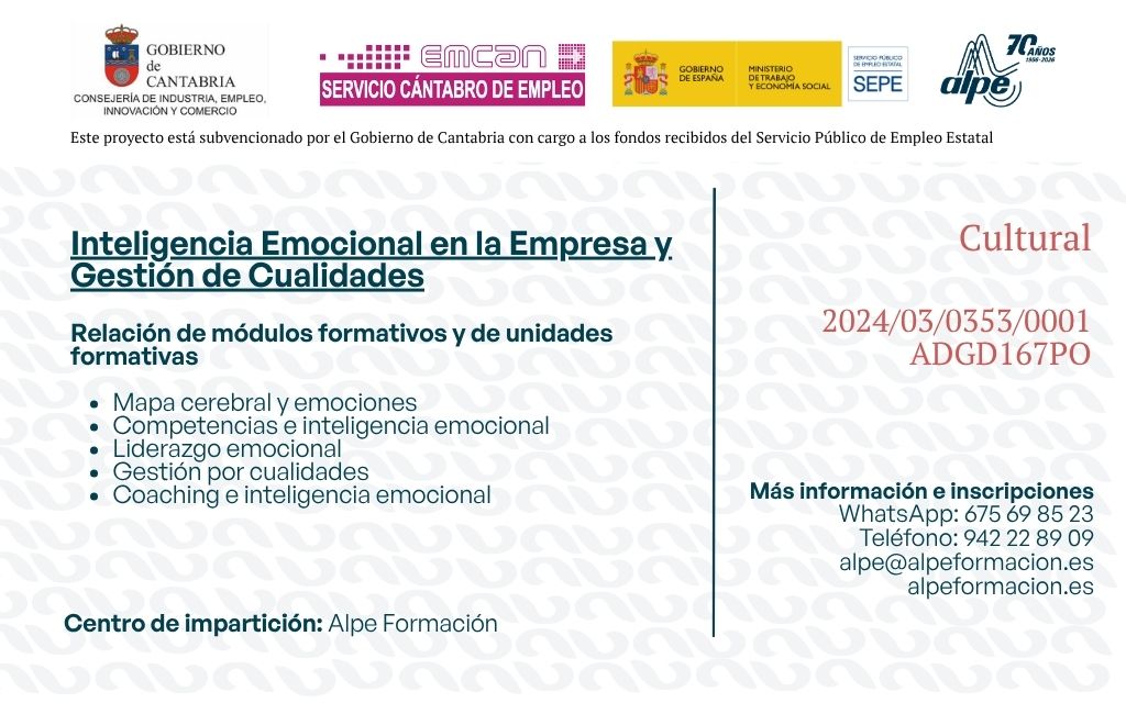 Inteligencia Emocional en la Empresa y Gestión de Cualidades