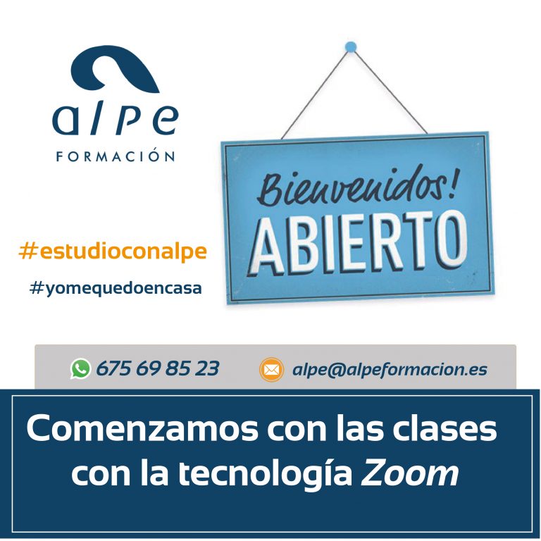clases streaming online-www.alpeformacion.es