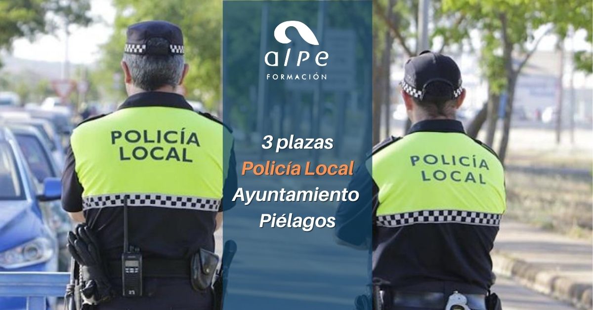 Convocadas tres plazas para Policía Local en Piélagos