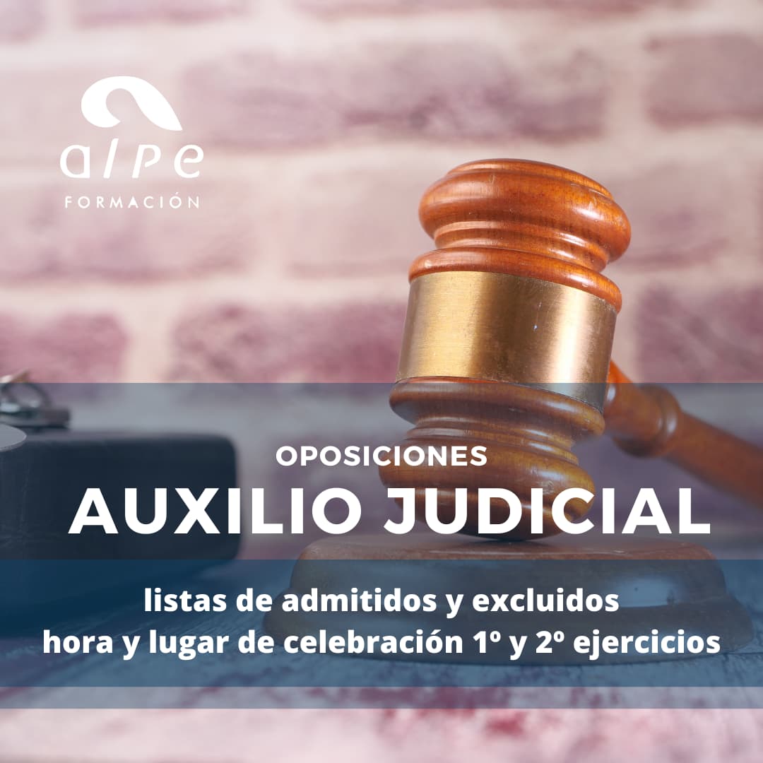 Listas de admitidos y excluidos Justicia. Academia de oposiciones Cantabria