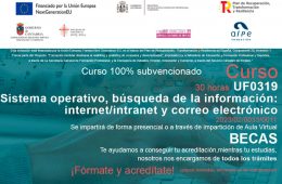 Curso Sistema operativo, búsqueda de la información: internet/intranet y correo electrónico UF0319