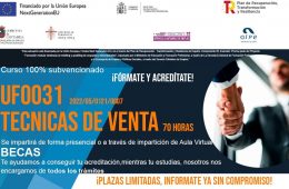 Curso Tecnicas de venta Alpe Formación