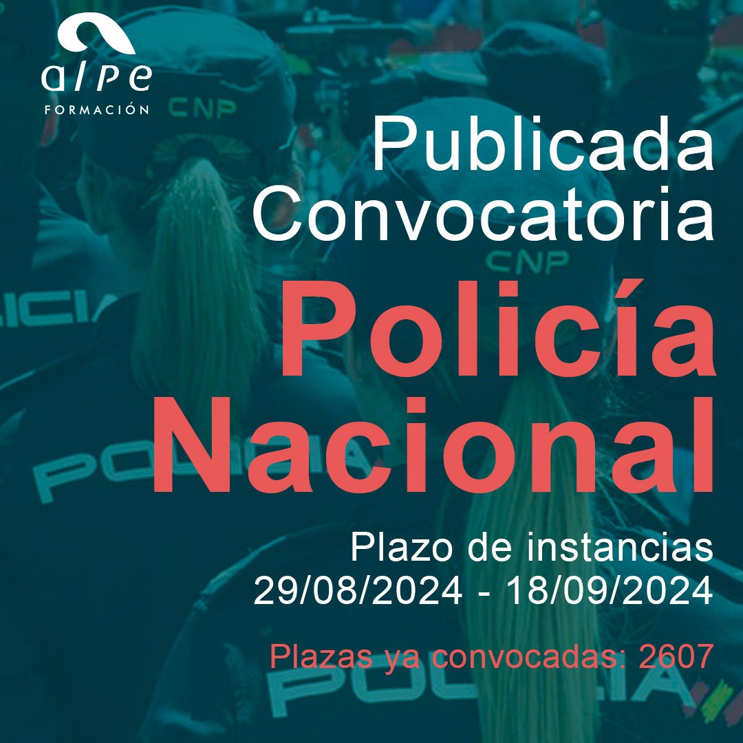 Convocatoria Policía Nacional