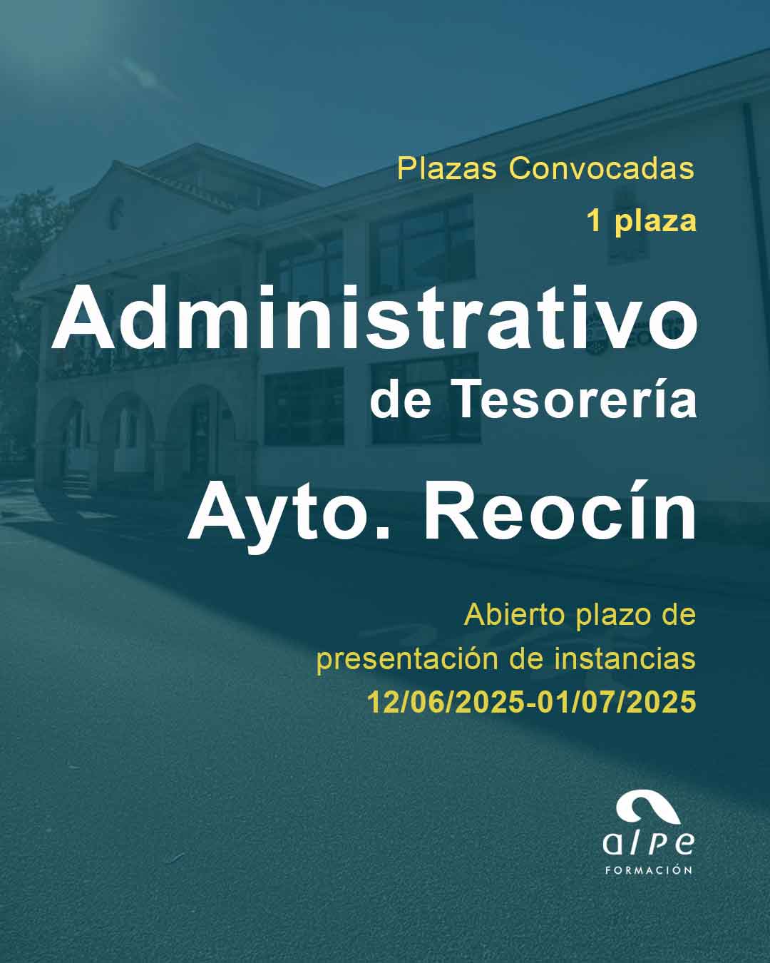 Abierto el plazo para una plaza de Administrativo en Reocín