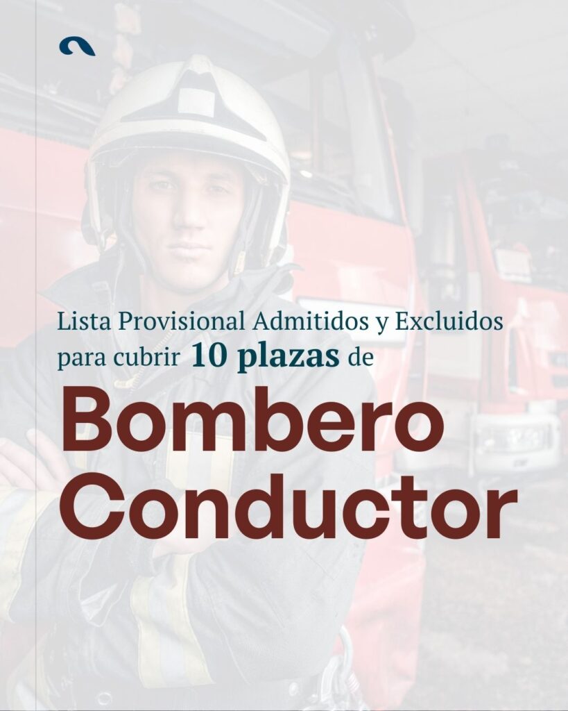 oposiciones Bombero-Conductor Santander 2025