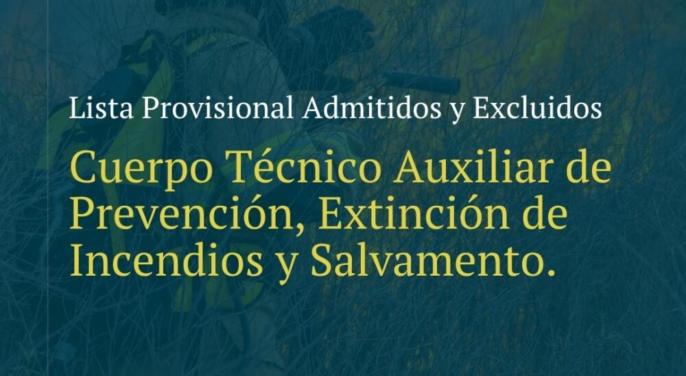 Oposiciones Técnico Auxiliar de Incendios Cantabria