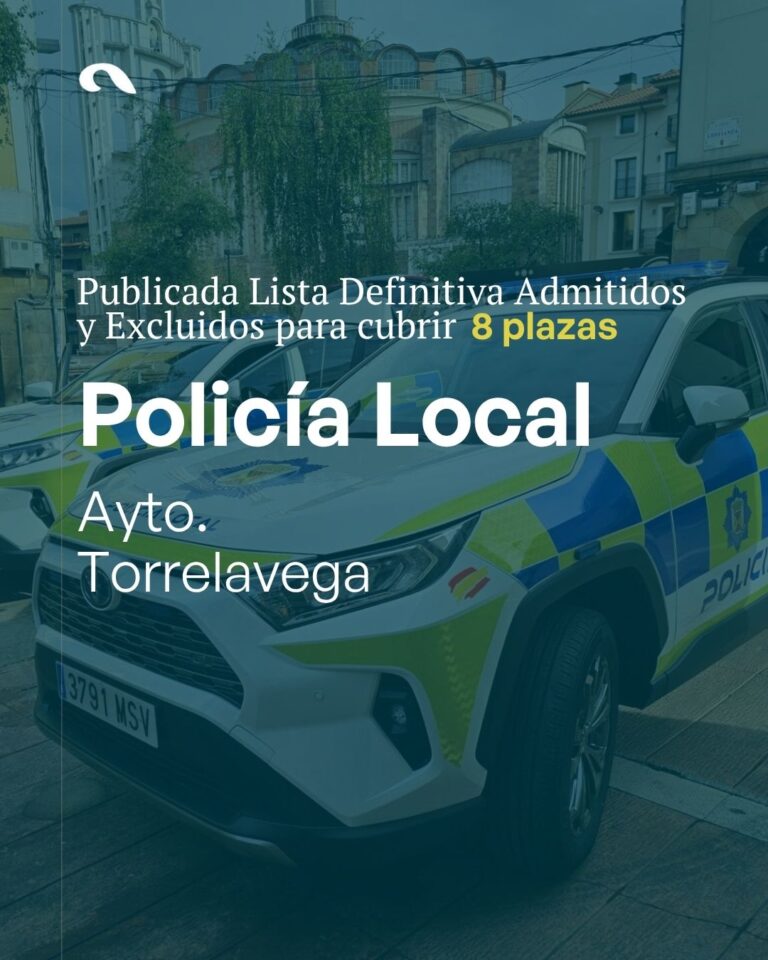 lista definitiva Policía Local Torrelavega 2025