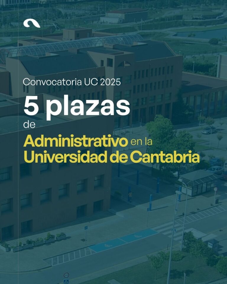 Convocatoria Escala Administrativa UC