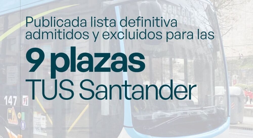 admitidos TUS Santander 2026